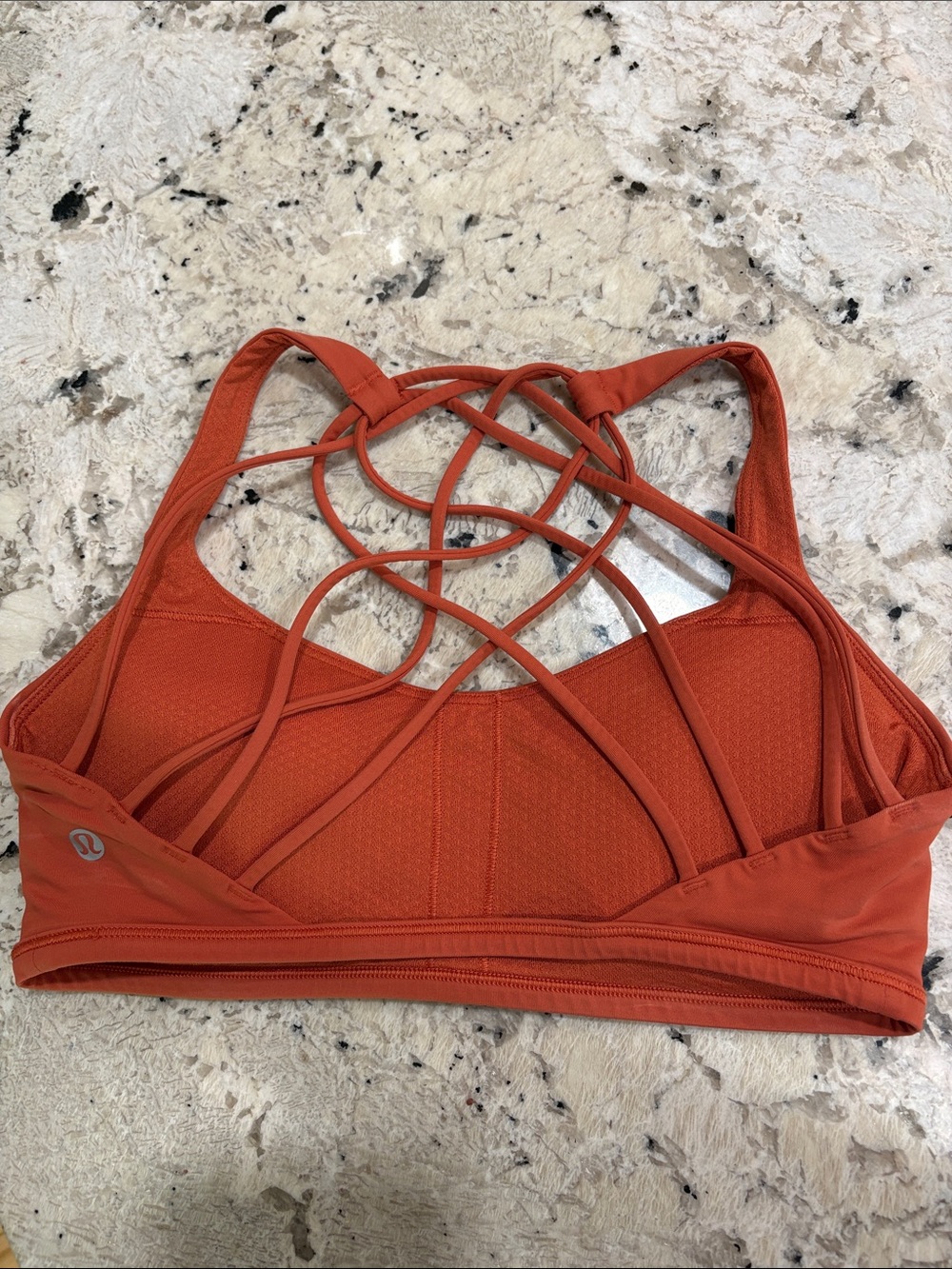 lululemon athletica Women’s Rust Scoop-Neck Sports Bra size 6 - Picture 4 of 4